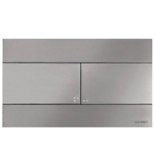 Клавиша смыва Duravit DuraSystem Beta 140 сталь брашированная WD5140070000/WF5140043010