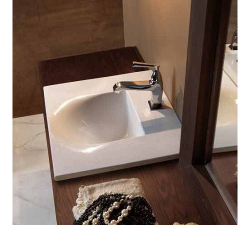 Раковина Kerasan Bentley 55х47х2 см 1 отв. белый 394201