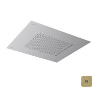 Верхний душ Almar Velvet Rain 49.8х49.8 см встраиваемый 2 режима латунь PVD E044280.HB