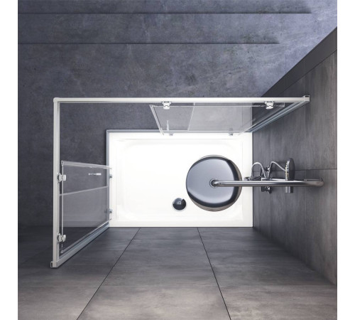 Душевое ограждение AM.PM Gem 120х80 см без поддона W90G-404-120280-MT