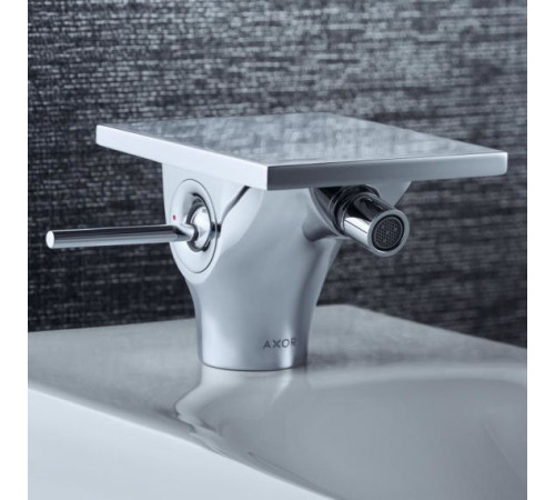Смеситель для биде AXOR Massaud 18210000 со сливным гарнитуром хром 18210000