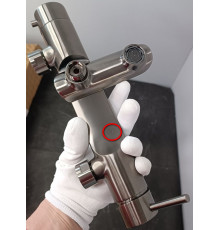 Душевая система со смесителем и изливом Aquanet M8011GM хром M8011GM