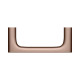 Кольцо для полотенца Keuco Edition 400 подвесное brushed red gold 11521290000