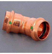 Угол пресс 45° Viega Profipress 28 мм медь 292362