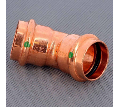 Угол пресс 45° Viega Profipress 28 мм медь 292362