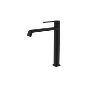 Смеситель для раковины AQUAMERIT Asti высокий 231 мм черный матовый AQM6414MB