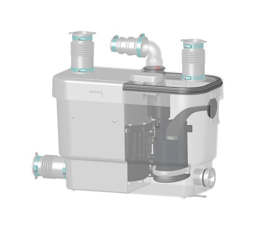 Канализационная насосная станция SFA Sanispeed 400 Вт 220 В SSPSTD