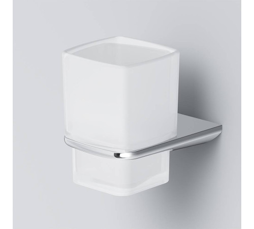Стакан стеклянный с настенным держателем AM.PM Inspire V2.0 A50A34300