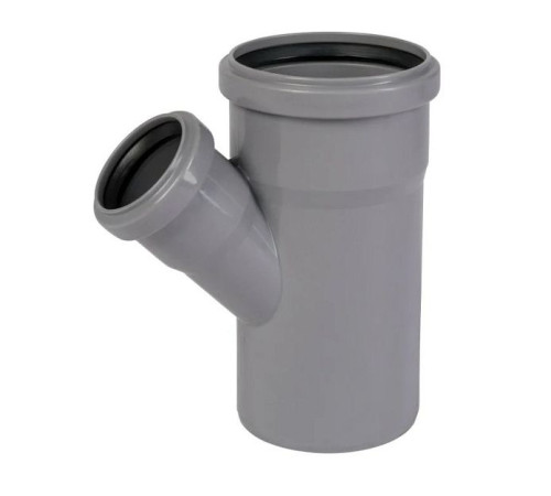 Тройник для внутренней канализации Ostendorf HT HTEA 110/75/45° 115210