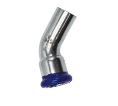 Угольник 45° Högert Technik 15 мм нержавеющая сталь внутренний-наружный SS53304