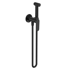 Гигиенический душ AQUAMET Novara комплект скрытого монтажа черный матовый AQM6917MB