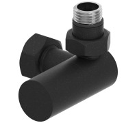 Вентиль регулирующий Сунержа 3D правый G 1/2 x G 3/4 темный титан муар матовый 15-1403-1234