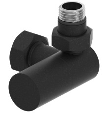 Вентиль регулирующий Сунержа 3D правый G 1/2 x G 3/4 темный титан муар матовый 15-1403-1234