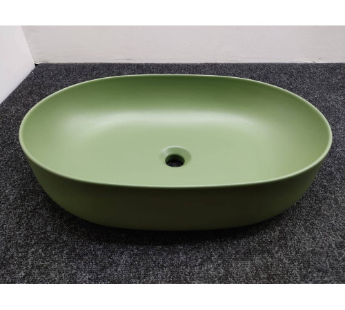 Раковина накладная Kerasan Nolita 60х40 см без отв. Verde 534311