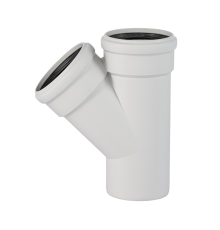 Тройник бесшумный Ostendorf Skolan Safe SKEA 150/150 45° 337200