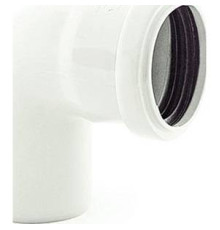 Отвод ELITE МК ПП 32х87° белый 36402