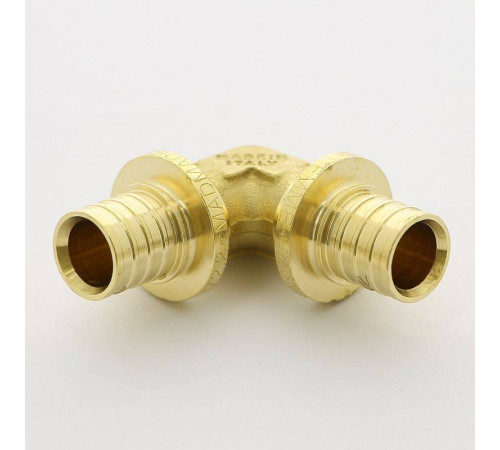 Угол аксиальный Uni-Fitt 16 мм латунь 743G6600
