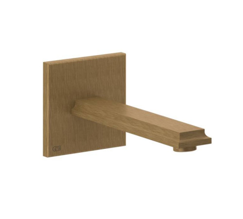 Излив для раковины Gessi Eleganza настенный Antique Brass 46100#713