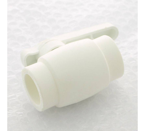 Кран шаровой PPR Pro Aqua Standart 32 мм белый с ручкой PA44012