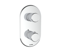 Внешняя часть термостата для душа Bossini PLY на 2-5 выходов хром Z00932.030