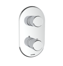 Внешняя часть термостата для душа Bossini PLY на 2-5 выходов хром Z00932.030