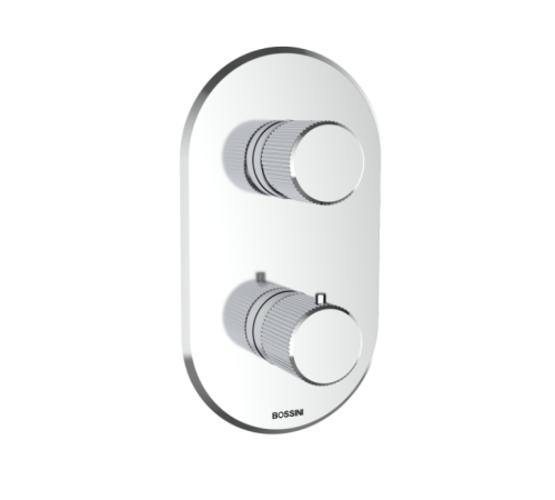 Внешняя часть термостата для душа Bossini PLY на 2-5 выходов хром Z00932.030