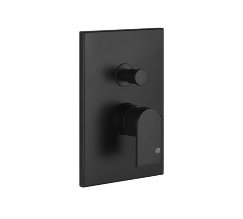 Смеситель для душа Gessi Emporio Via Manzoni встраиваемый на 2 выхода Black XL 44634#299