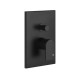 Смеситель для душа Gessi Emporio Via Manzoni встраиваемый на 2 выхода Black XL 44634#299
