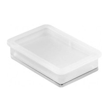 Мыльница настольная Colombo Design Lulu хром матовое стекло B6240.CR-VAN