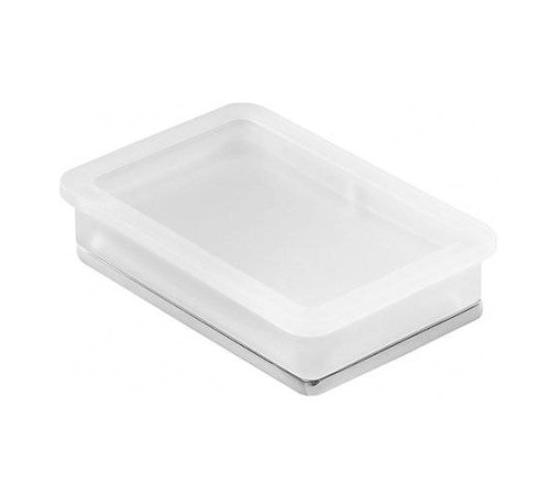 Мыльница настольная Colombo Design Lulu хром матовое стекло B6240.CR-VAN