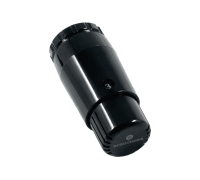 Термостатическая головка Schlosser MINI DIAMANT M30x1.5 черная 601100033 RAL 9005