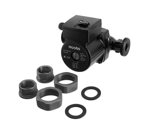 Насос циркуляционный Hoobs CT 25-40S 180 мм 65 Вт с гайками 08101H