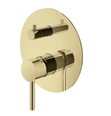 Смеситель для душа IXO Selection встраиваемый на 2-3 выхода золото XO1901OR