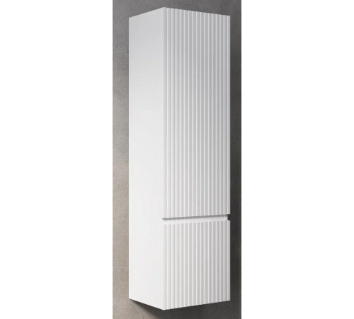 Пенал подвесной TECE для ванной комнаты белый глянец AQM9001WH