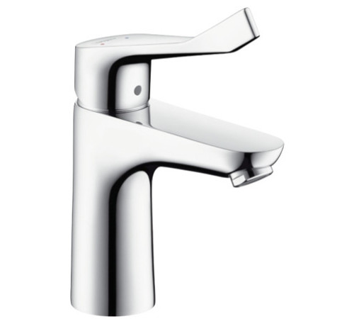 Смеситель для раковины Hansgrohe Focus Care 100 мм со сливным гарнитуром 31911000