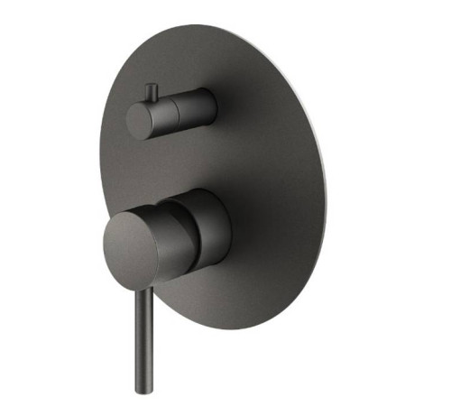 Смеситель для душа IXO Selection встраиваемый на 2-3 выхода графит XO1901GR