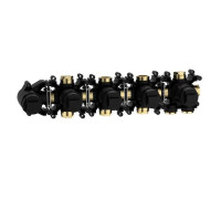 Встраиваемая часть термостата Almar Modular 3 положения черный матовый E176911