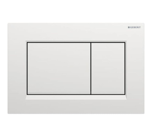 Клавиша смыва Geberit Sigma30 для двойного смыва квадратная хром матовый 115.883.JQ.1
