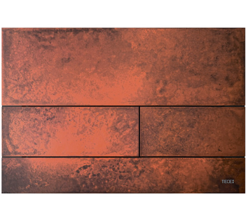 Панель смыва для унитаза TECE TECEsquare II металлическая ржавая сталь 9240845