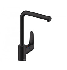 Смеситель для кухни Hansgrohe Focus M41 280 277 мм Г-излив черный матовый 31817670