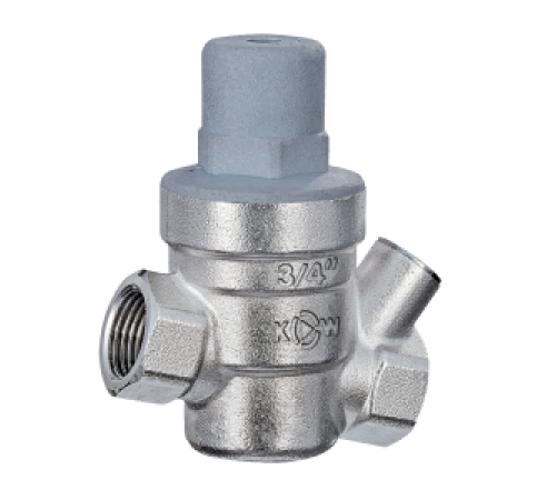 Редуктор давления мембранный Kromwell 3/4 с отверстием под манометр KW.PR620005