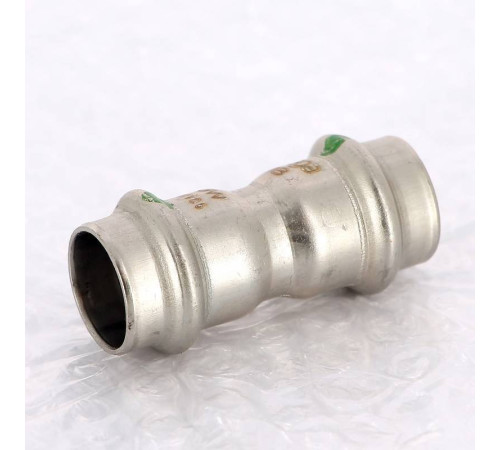 Муфта пресс Viega Sanpress Inox 18 мм нержавеющая сталь 436162