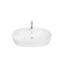 Раковина накладная Creavit TOPIC 70х45 см белая TP172-00CB00E-0000