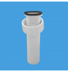 Патрубок для сифона McAlpine 1 1/2 ВР x 32 мм H132 мм AT7N-132