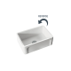 Раковина кухонная Kerasan Hannah Yorkshire 68.6x47x25.4 см без отверстия белый 542001