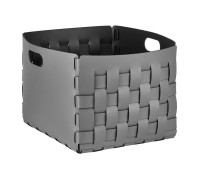 Корзина ADJ Bottega 35х40х30 см серый/черный 1048.03/01