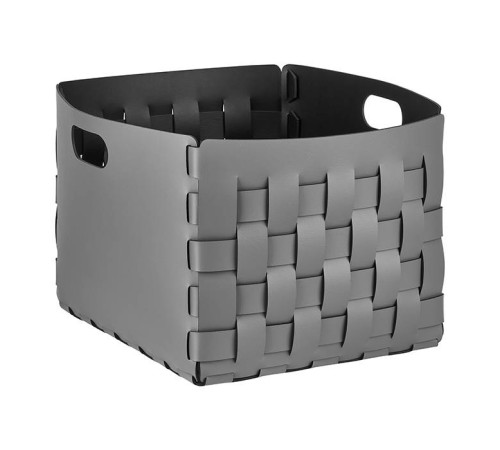 Корзина ADJ Bottega 35х40х30 см серый/черный 1048.03/01
