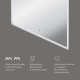 Зеркало AM.PM Spirit V2.0 60 см с LED-подсветкой и антизапотеванием M71AMOX0601SA