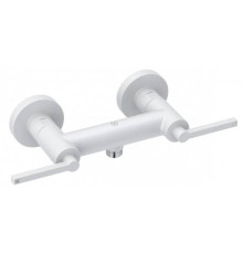 Смеситель для душа Kludi Nova Fonte Puristic двухвентильный белый матовый 207105315