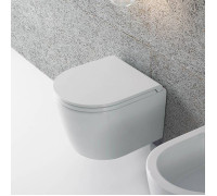 Унитаз подвесной Globo Forty3 43х36 см безободковый белый FOS06.BI